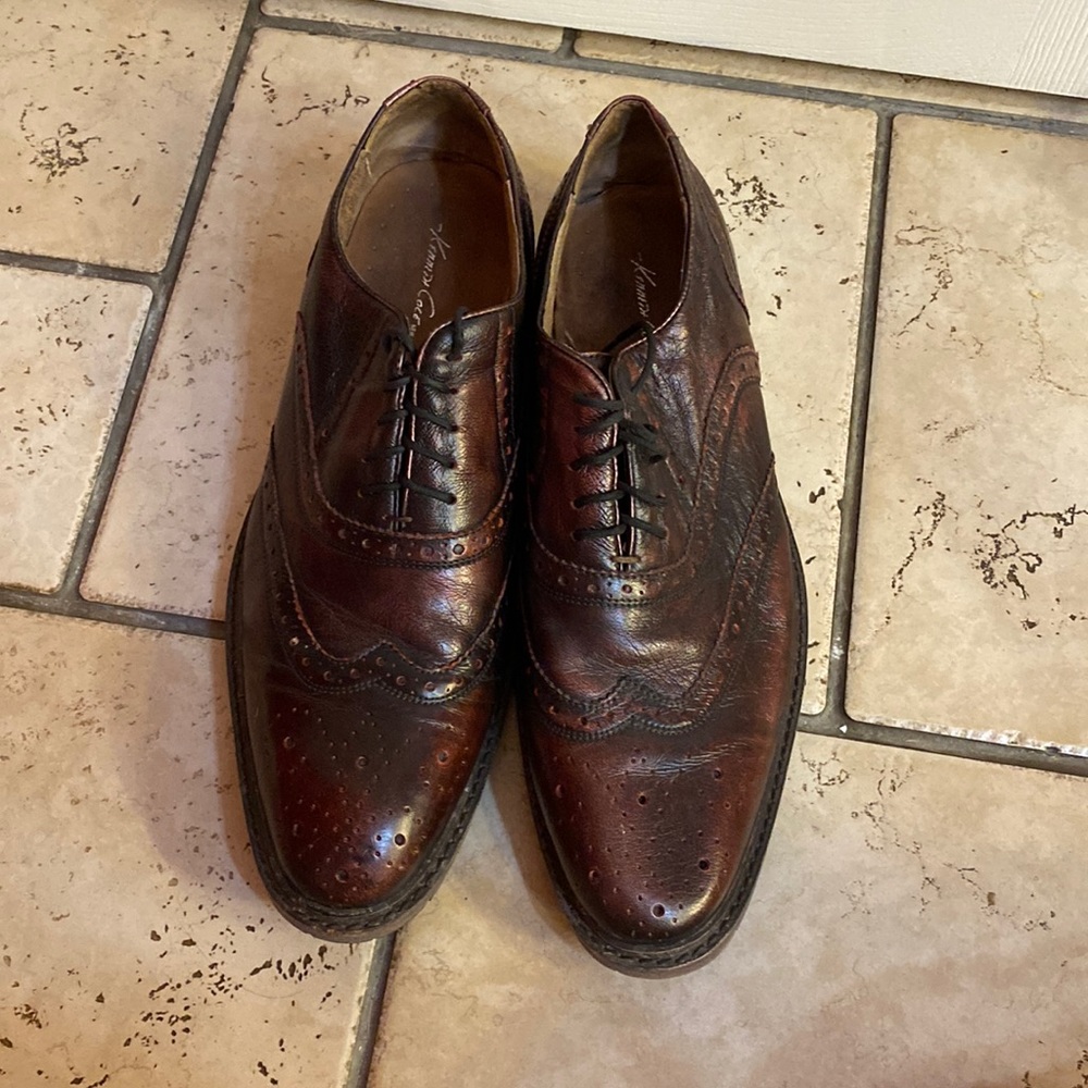 Kenneth Cole New York Men’s Wingtip Brogue Shoes
